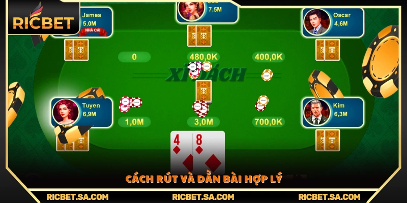 Hướng dẫn chiến thuật rút hoặc dằn bài thông minh